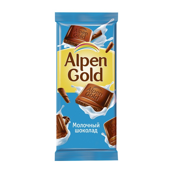 Шоколад  Alpen Gold молочный 85г (1*22) арт.: 13/1205