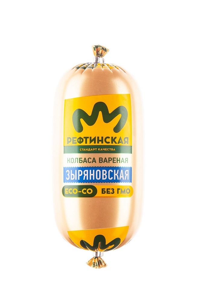 Зыряновская колбаса 500гр ,   цена за шт Рефтинская ПФ