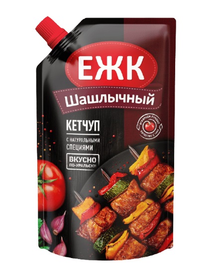 Кетчуп Шашлычный ЕЖК  дой-пак 350г/24, цена за шт (*ограниченная продажа)